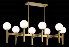 Matteo Lighting C34918AGOP - Scriben Aged Gold Brass Pendant