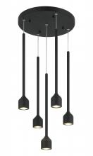 Matteo Lighting C35405MB - Lumenagio Matte Black Pendant