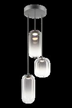 Matteo Lighting C37403MBSM - Refrax Matte Black Pendant