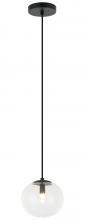 Matteo Lighting C38101MB - Bulbus Matte Black Pendant