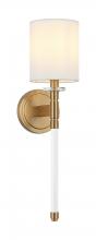 Matteo Lighting S00801AG - Fairburn Aged Gold Brass Wall Sconce