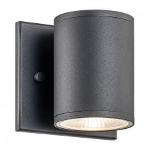 Matteo Lighting S10201MB - Tubular Matte Black Outdoor Lighting
