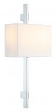 Matteo Lighting S13702CH - Badgley Chrome Wall Sconce