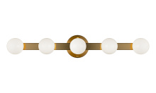 Matteo Lighting S14505AG - Pizzazz Aged Gold Brass Wall Sconce