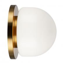 Matteo Lighting S14511AG - Pizzazz Aged Gold Brass Wall Sconce