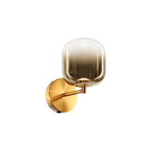 Matteo Lighting W37401AGAG - Refrax Aged Gold Brass Wall Sconce