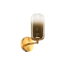 Matteo Lighting W37411AGAG - Refrax Aged Gold Brass Wall Sconce