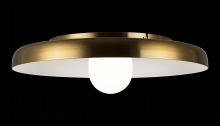 Matteo Lighting X34421AGOP - Creston Aged Gold Brass Ceiling Mount