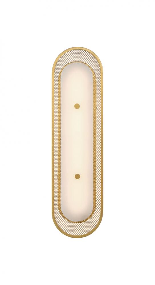 Tramore-Wall Sconce-22In-BK-Sl