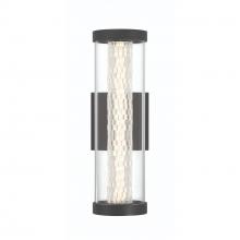 Eurofase 46696-014 - Savron 1 Light LED 14" Outdoor Sconce in Black