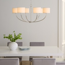 Visual Comfort & Co. Studio Collection KSC1046PN - Sawyer Medium Chandelier