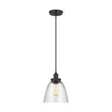 Visual Comfort & Co. Studio Collection P1349MBK - Baskin Dome Pendant