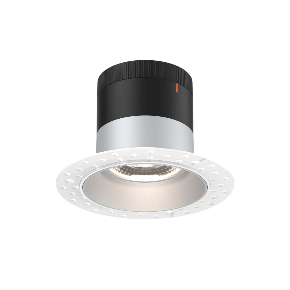 4in Modular Downlight, 5CCT, 35 degree Beam Angle, Regressed, Alzak,Trimless