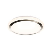 Dals CFG13-CC-SN - Round Glass Flush Mount