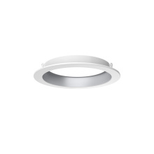 Dals DRR6-TRIM-SBA - 6" clip on trip with white outer trim and Sandblasted aluminum interior