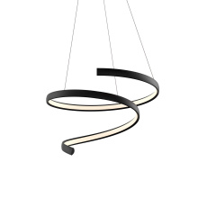 Dals SPR20-CC-BK - 20" Spiral pendant